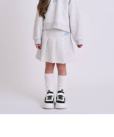 【防汚】パフィースウェットスカート/ダンボール