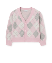 【アラエル】アーガイルカーディガン