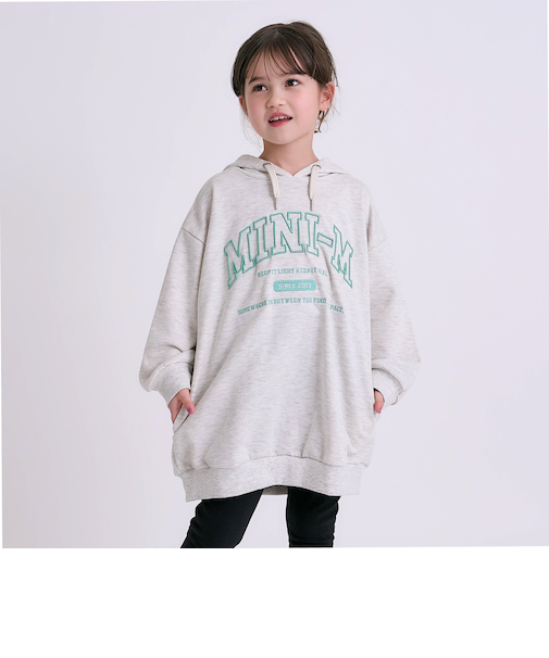 【吸水速乾】パーカーワンピース