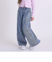 グラフィックアソートデニムパンツ