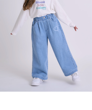 グラフィックアソートデニムパンツ