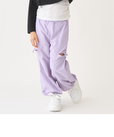 【撥水】スリットカーゴパンツ