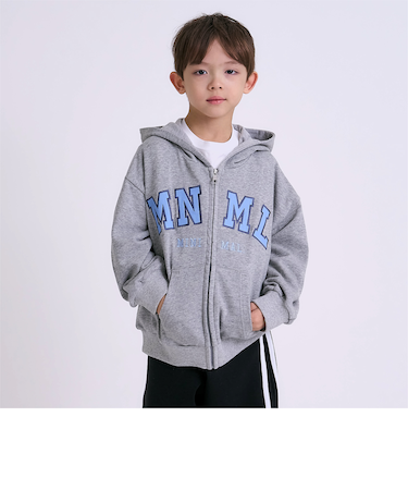 【吸水速乾】【サラサラプラス】ロゴジップパーカー