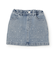 ラインストーンデニムスカート