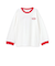 バックイラスト長袖Tシャツ