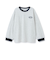 バックイラスト長袖Tシャツ