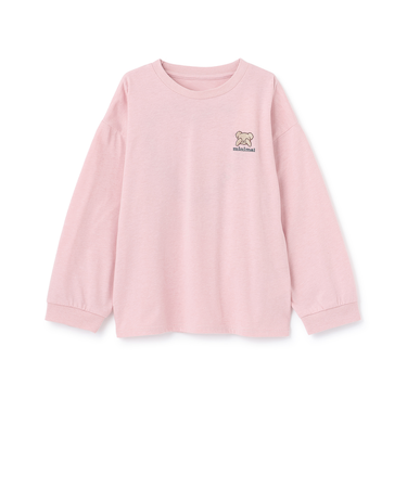 バックイラスト長袖Tシャツ