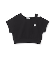 【綿100%】ワンショル半袖ロゴTシャツ