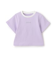 【サラサラプラス】【吸水速乾】テレコ半袖ちびT