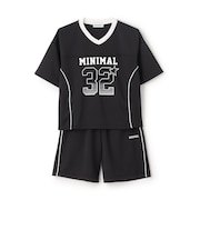 【サラサラプラス】【吸水速乾】メッシュスポーツセットアップ