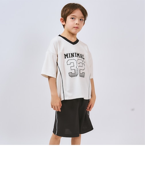 【サラサラプラス】【吸水速乾】メッシュスポーツセットアップ