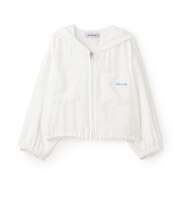 【UVカット】【冷房対策】シアーパーカー