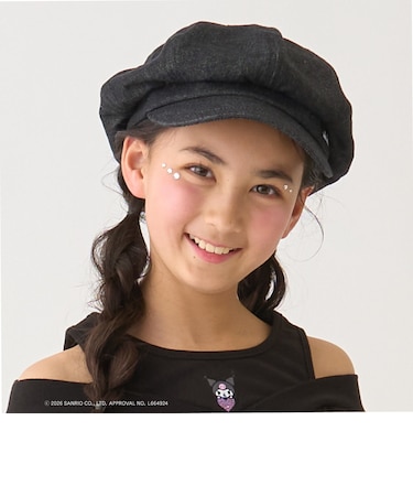 【UVカット】デニムキャスケット