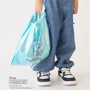 【SNOOPY】メタリックトートバック