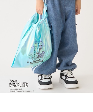 【SNOOPY】メタリックトートバック