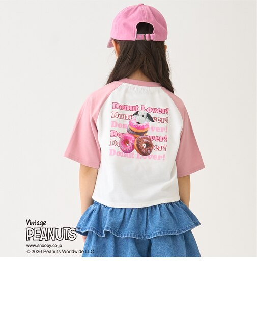【SNOOPY】ラグランTシャツ