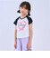【接触冷感】クロップドラグラン半袖Tシャツ