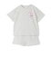 【綿100】スプレーバックプリント半袖Tシャツセットアップ