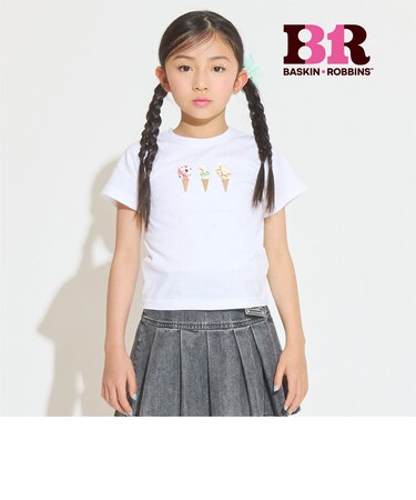 【サーティワン アイスクリーム】【接触冷感】フロント刺繍Tシャツ