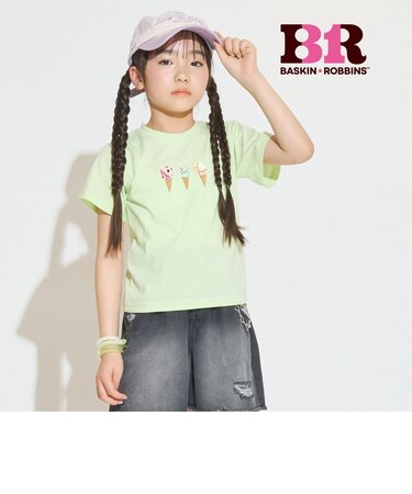 【サーティワン アイスクリーム】【接触冷感】フロント刺繍Tシャツ