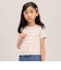 【吸水速乾】【サラサラプラス】テレコレースアップ半袖Tシャツ