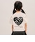 【綿100%】バックハートTシャツ