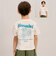 【綿100%】【プチプラ】モチーフバックプリント半袖Tシャツ