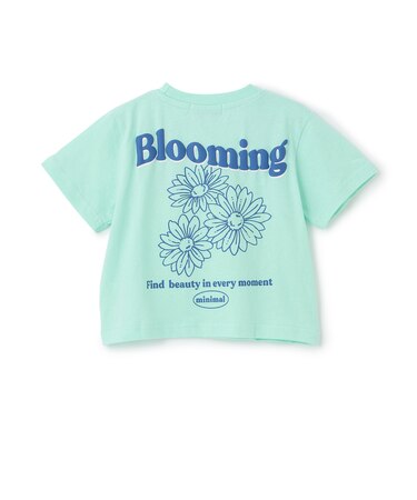 【綿100%】【プチプラ】モチーフバックプリント半袖Tシャツ