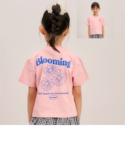 【綿100%】【プチプラ】モチーフバックプリント半袖Tシャツ