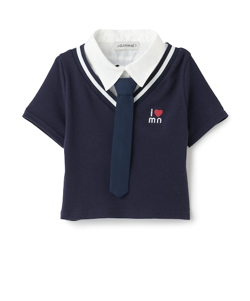 シャツレイヤードテレコTシャツ