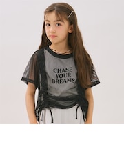【インナーつき】メッシュドロスト半袖Tシャツ