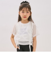 【インナーつき】メッシュドロスト半袖Tシャツ