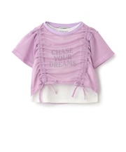【インナーつき】メッシュドロスト半袖Tシャツ