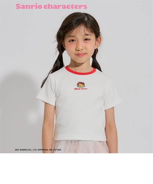 【サンリオキャラクターズ】キラキラテレコTシャツ