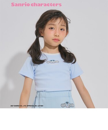 【サンリオキャラクターズ】キラキラテレコTシャツ