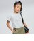 ラインストーンロゴドロスト半袖Tシャツ