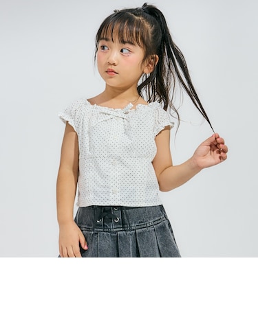 【インナーつき】オフショルダーブラウスセット