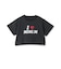【綿100%】ロゴアソートクロップド半袖Tシャツ