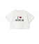 【綿100%】ロゴアソートクロップド半袖Tシャツ