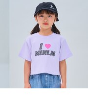 【綿100%】ロゴアソートクロップド半袖Tシャツ