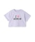 【綿100%】ロゴアソートクロップド半袖Tシャツ