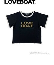 【親子リンク】LOVEBOATリンガーTシャツ(レディース)