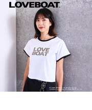 【親子リンク】LOVEBOATリンガーTシャツ(レディース)
