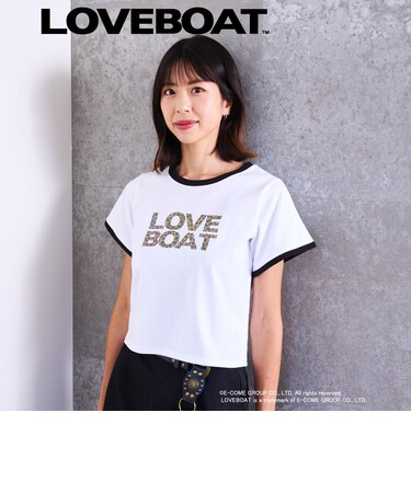 【親子リンク】LOVEBOATリンガーTシャツ(レディース)