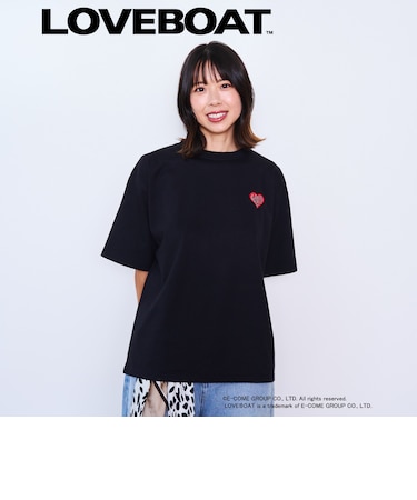 【親子リンク】LOVEBOATルーズTシャツ(レディース)