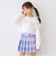 【インナーつき】クロップド肩開き長袖Tシャツセット