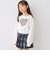 【防汚加工】ワンショルグラフィック長袖Tシャツ