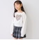 【防汚加工】ワンショルグラフィック長袖Tシャツ
