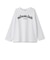 【防汚加工】アップリケグラフィック長袖Tシャツ