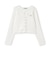 テレコレースアップ長袖Tシャツ